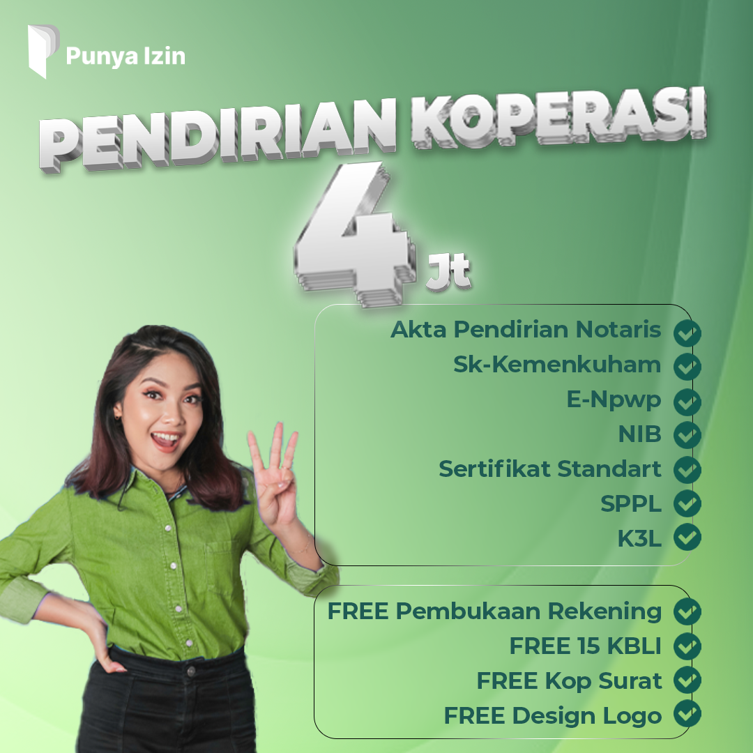 pendirian koperasi 4jt