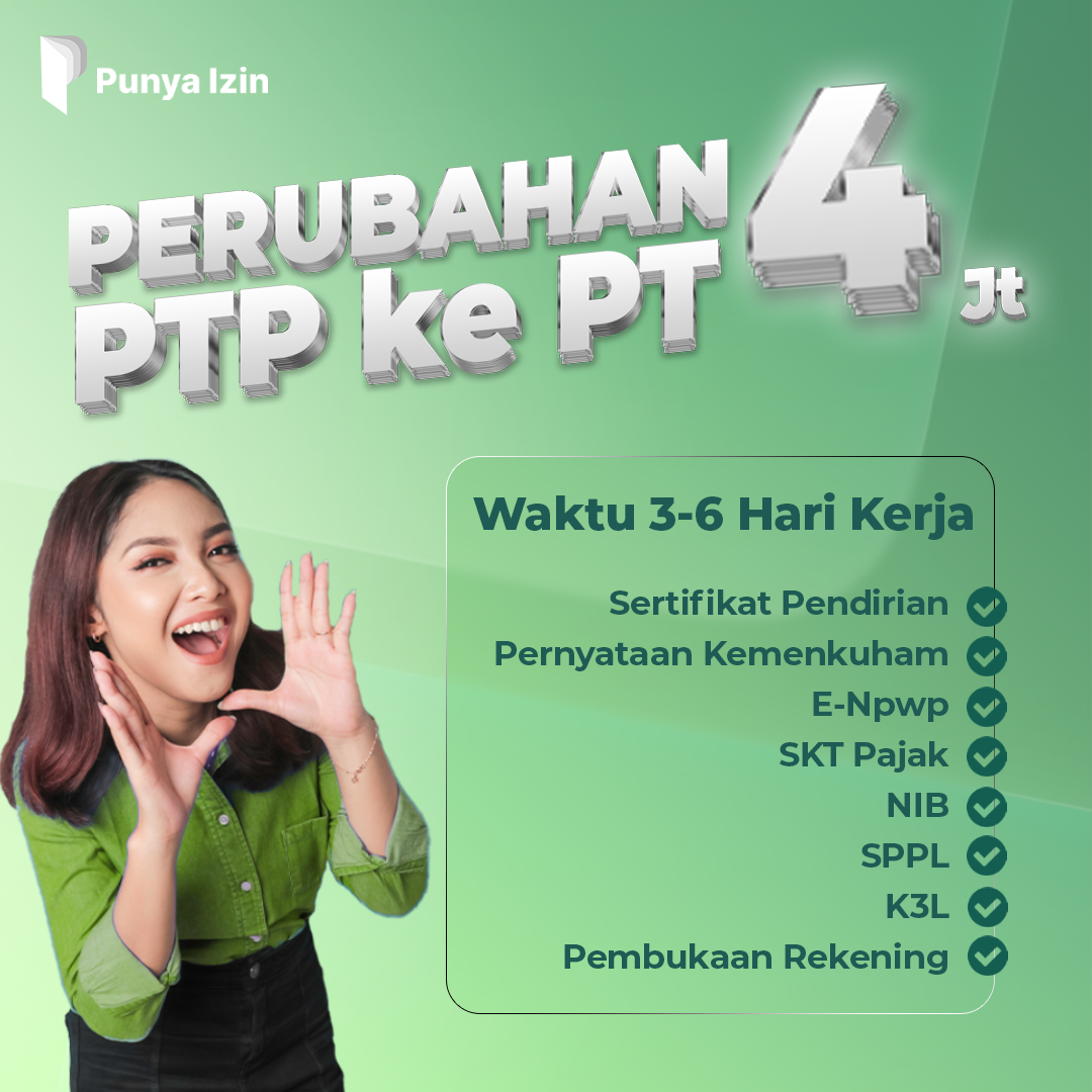 perubahan ptp ke pt
