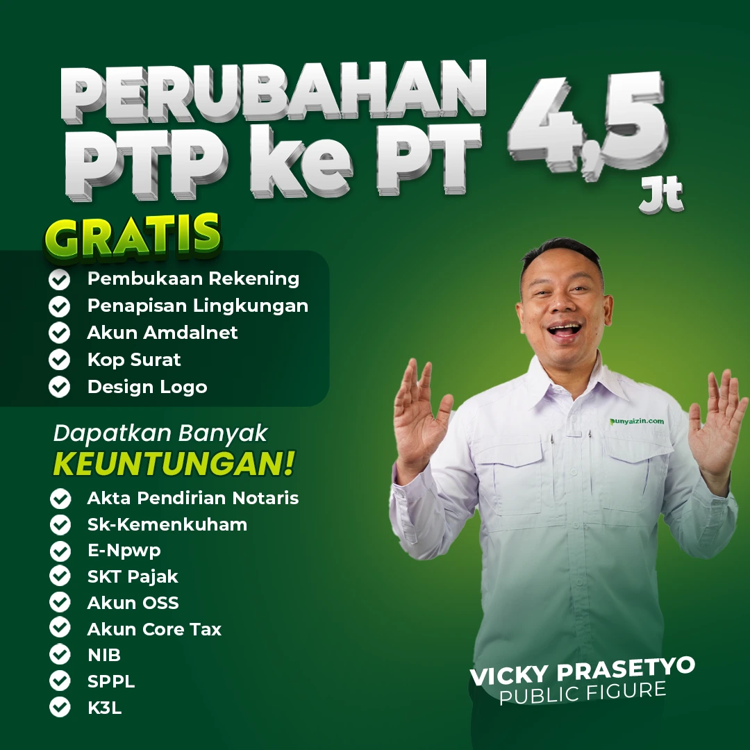 perubahan ptp ke pt