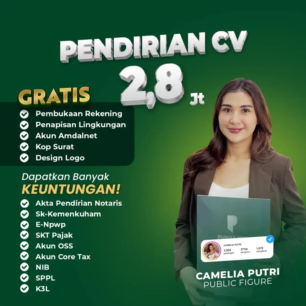 pendirian cv